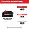 Milwaukee M18 REDLITHIUM High Output XC8.0 Battery 